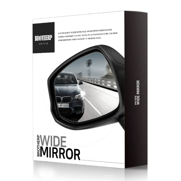 브라더피 발수코팅 와이드미러 사각지대 사이드 거울 BMW 7시리즈 E65 BPW411